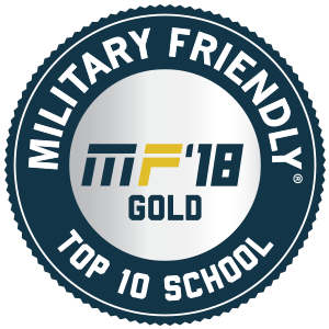 Military Friendly Gold School Badge
