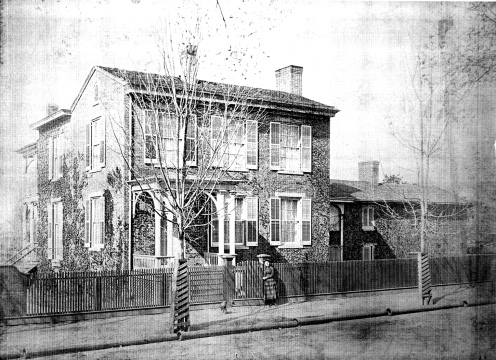 historic photo of State Normal School building