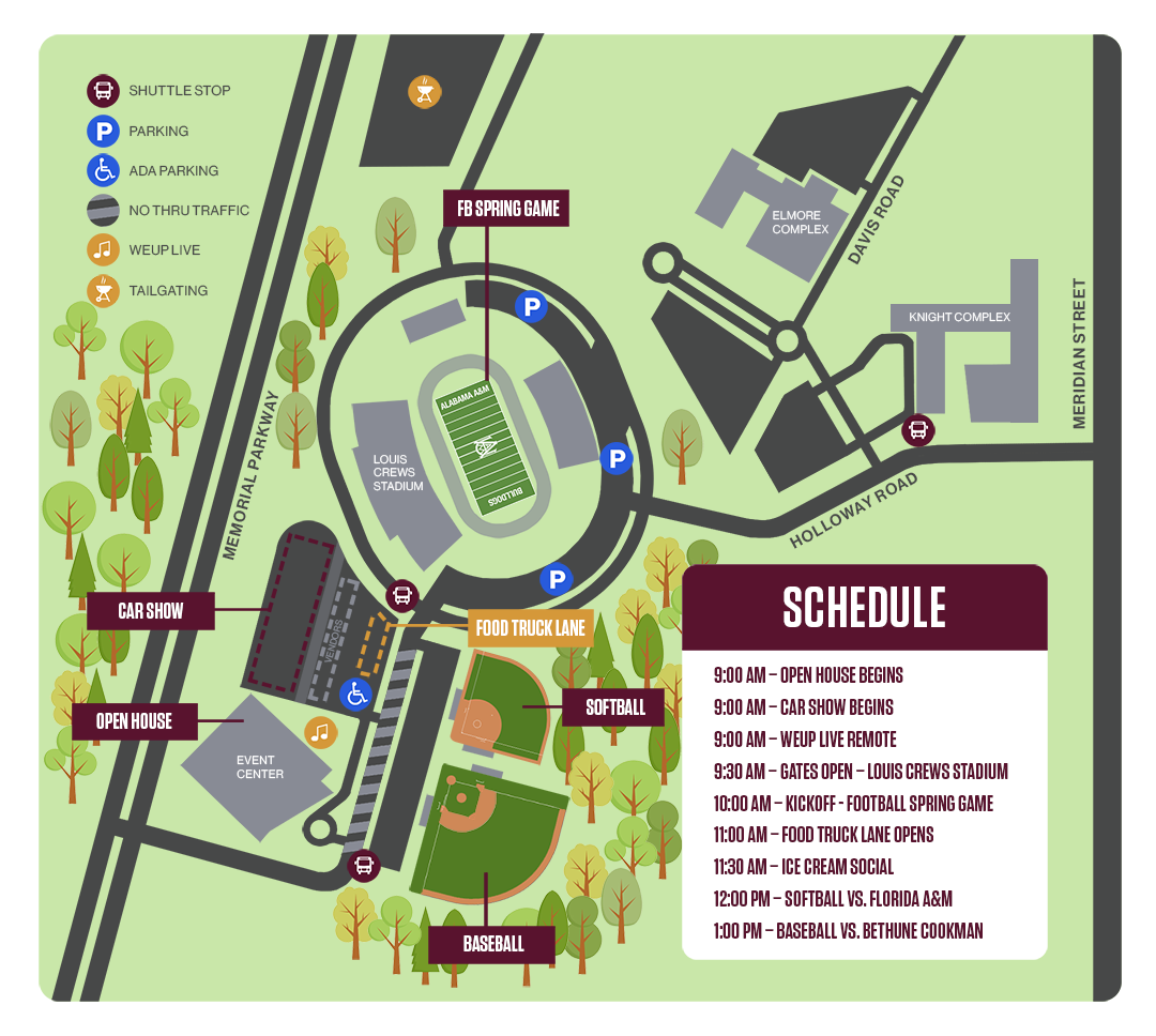 Spring Jamboree map