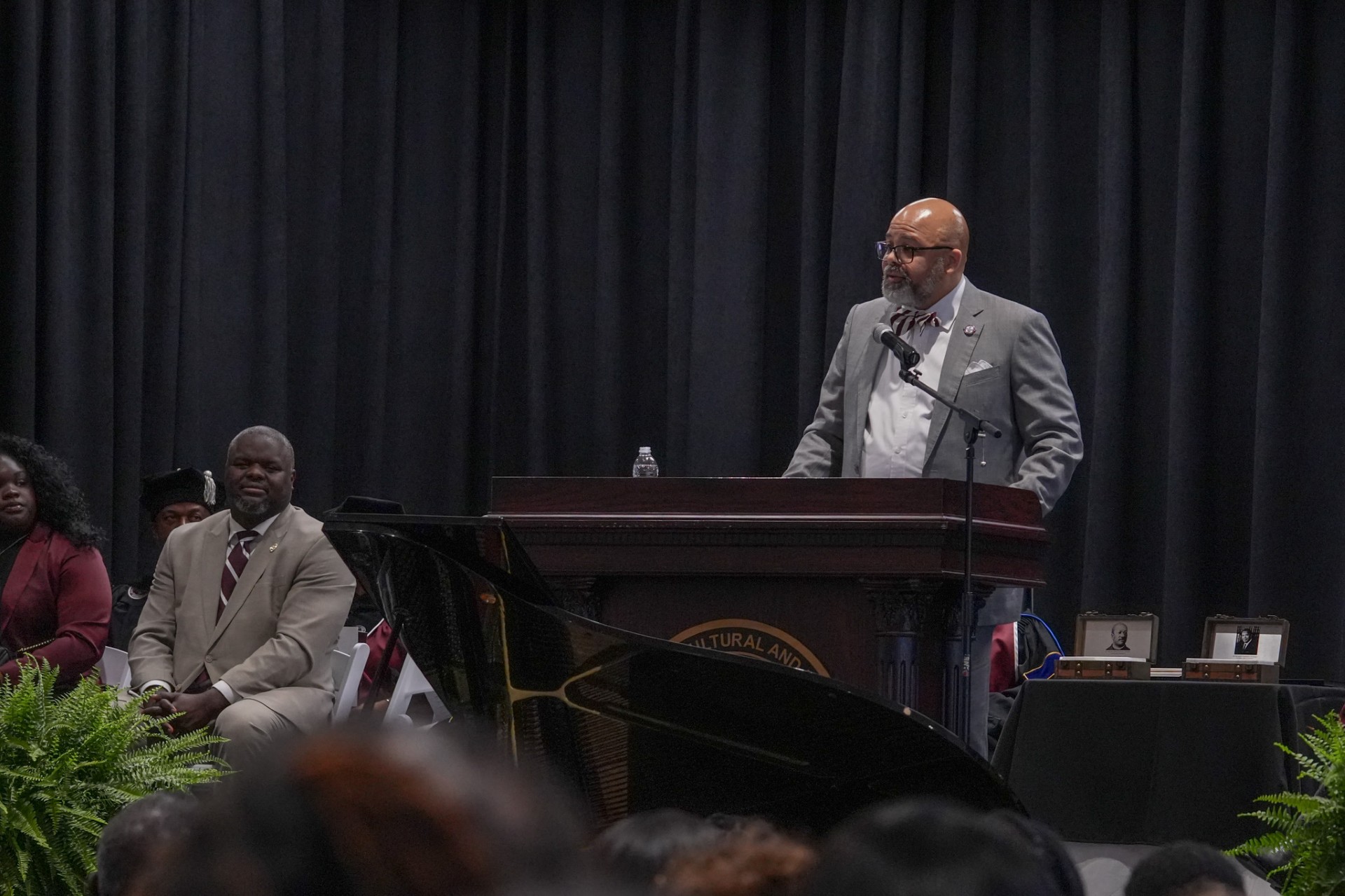 Dr. Mark S. Berry speaks at AAMU's 150 Founder's Day Convocation