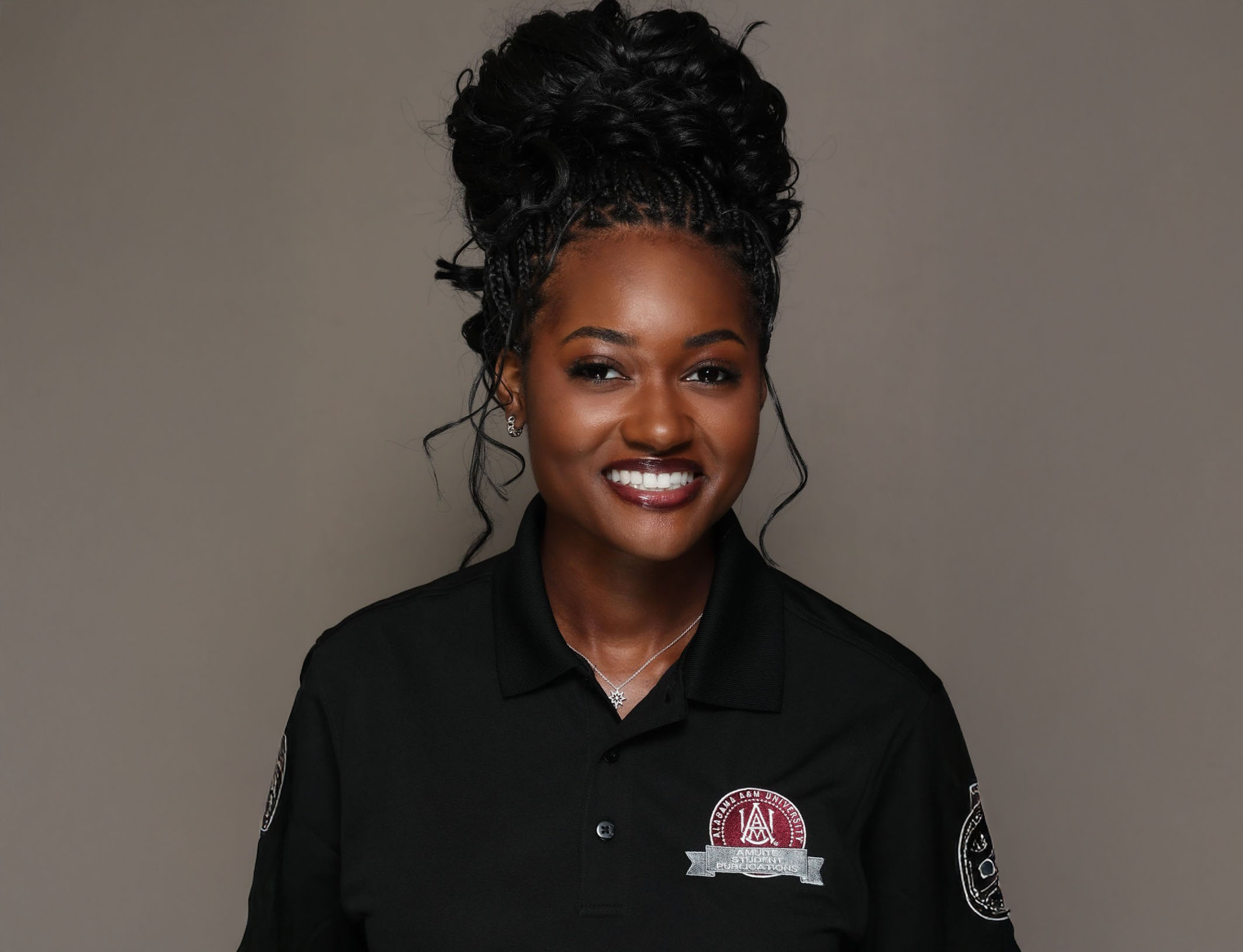 Brysonn Jones smiling