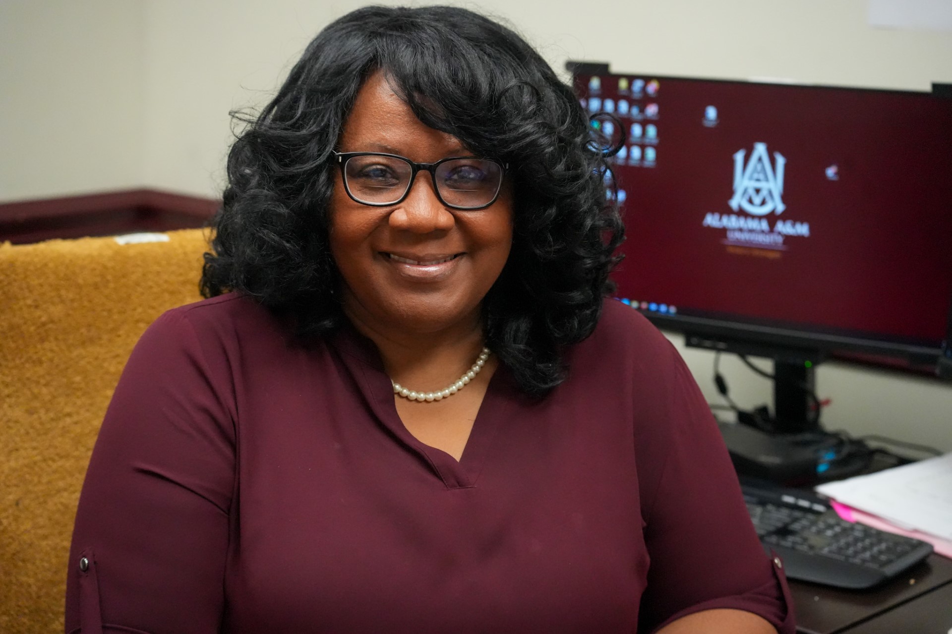 AAMU Service and Learning Coordinator Monica Clarke