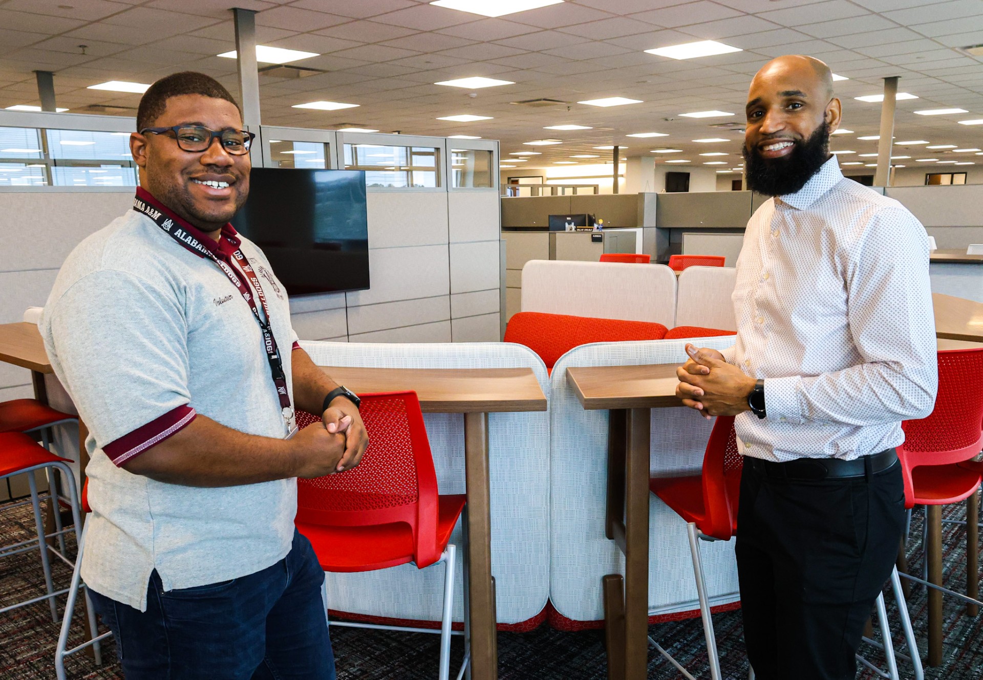 AAMU alumni Justin Colar and Curtney Walters