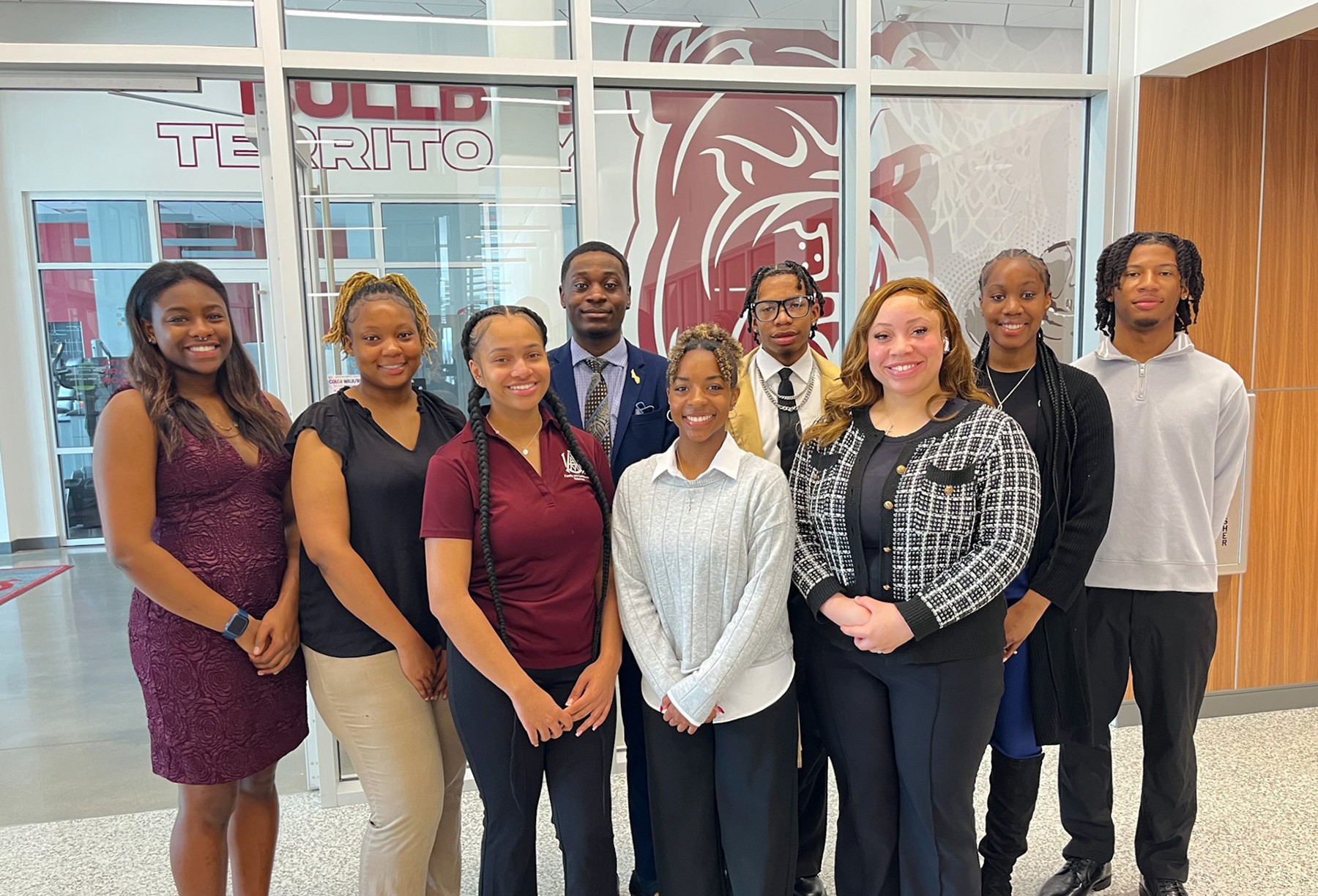 Kenya Stewart, Demiya Heath, Micole Cooper, Micah Thompkins, Elayna Roland, Brayden Stone, Deshylan White, Mary Hathaway and Jordan Edgecombe