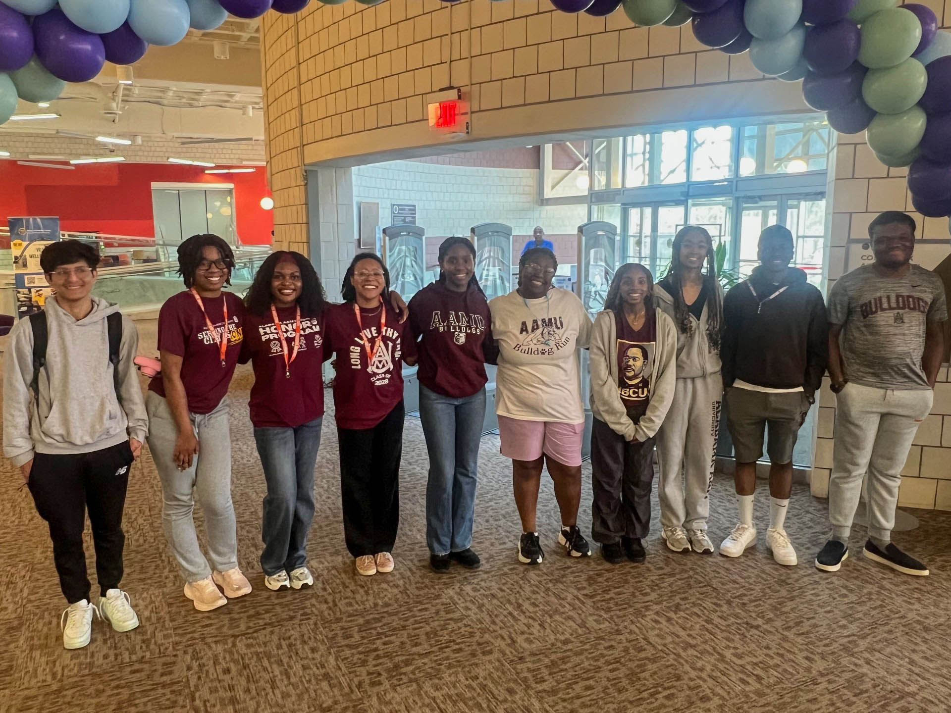 Group photo of AAMU students who competed in 3rd Annual HBCU Game Jam