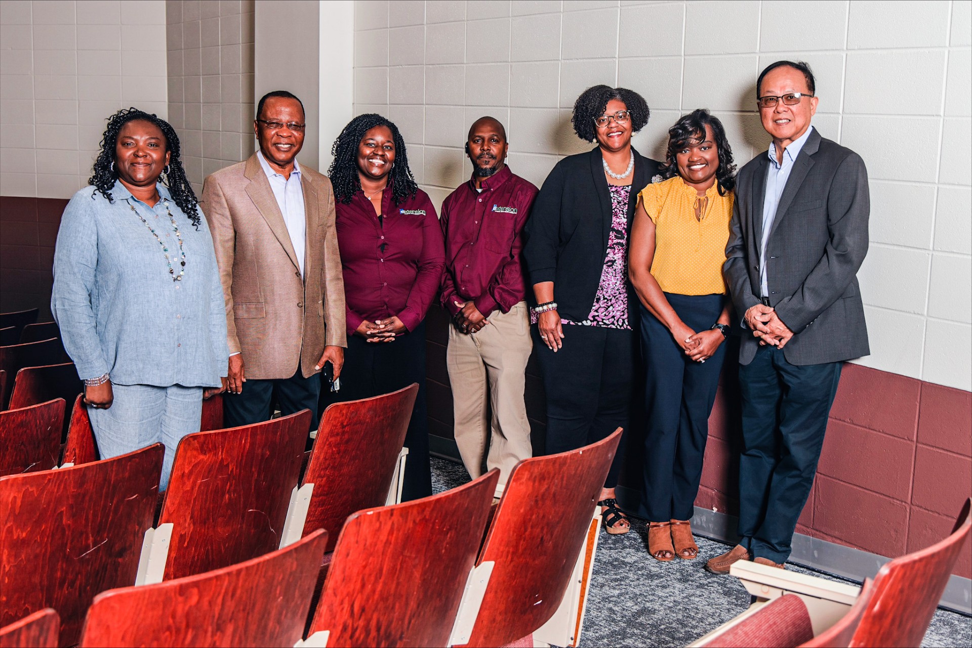 Dr. Karnita Golson-Garner, Dr. Paul Okweye, Ms. Danielle Rudolph, Dr. Terence Martin, Dr. Tamara Warren, Dr. Angela Williams, & Dr. Yong Wang