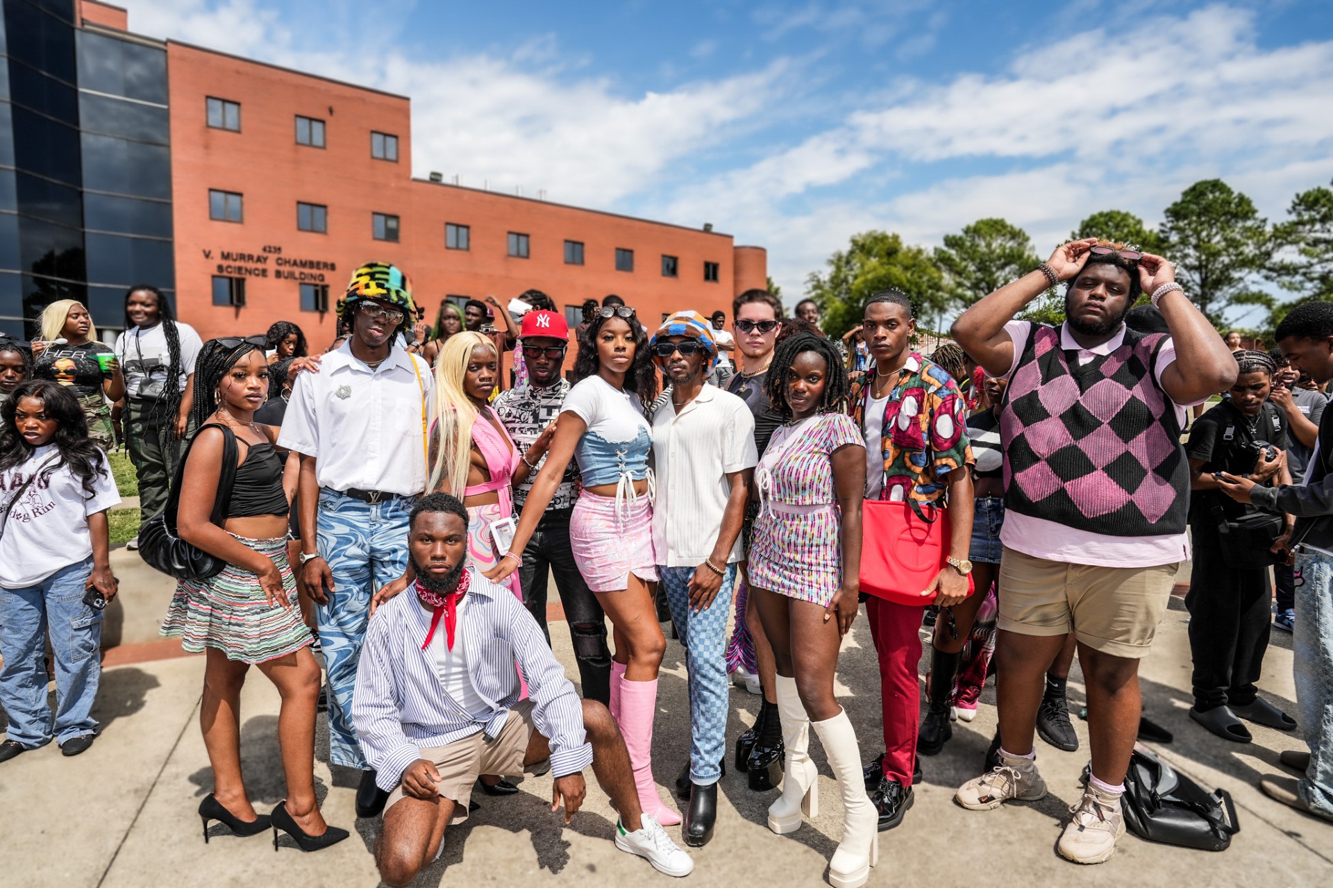 AAMU Students on the Quad