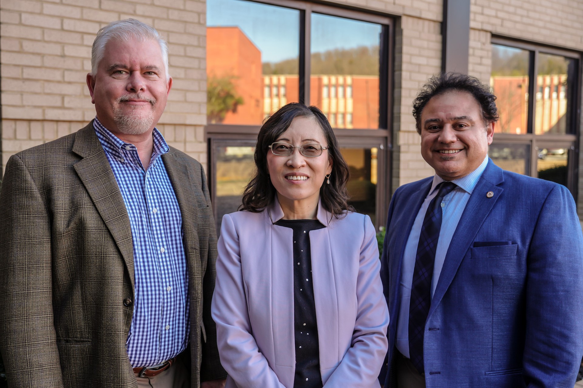 Dr. Andrew Scott, Dr. Xiang (Susie) Zhao and Dr. Majed Dweik