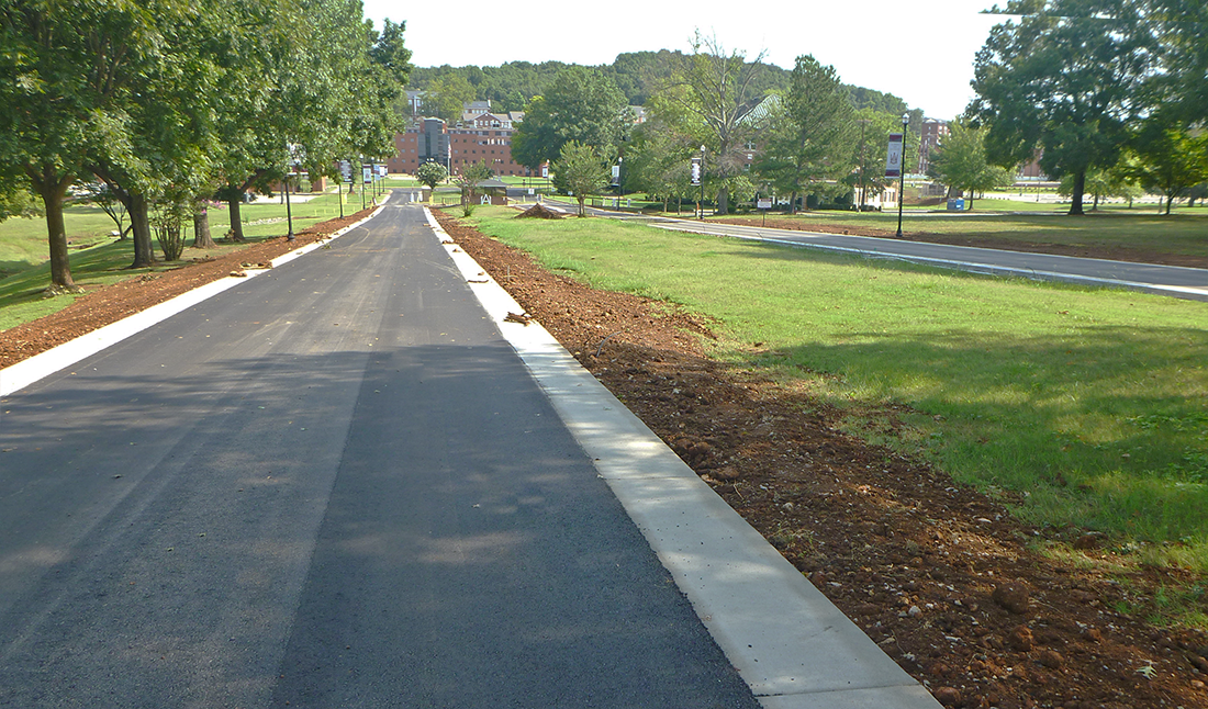 Entrance repaving 2023
