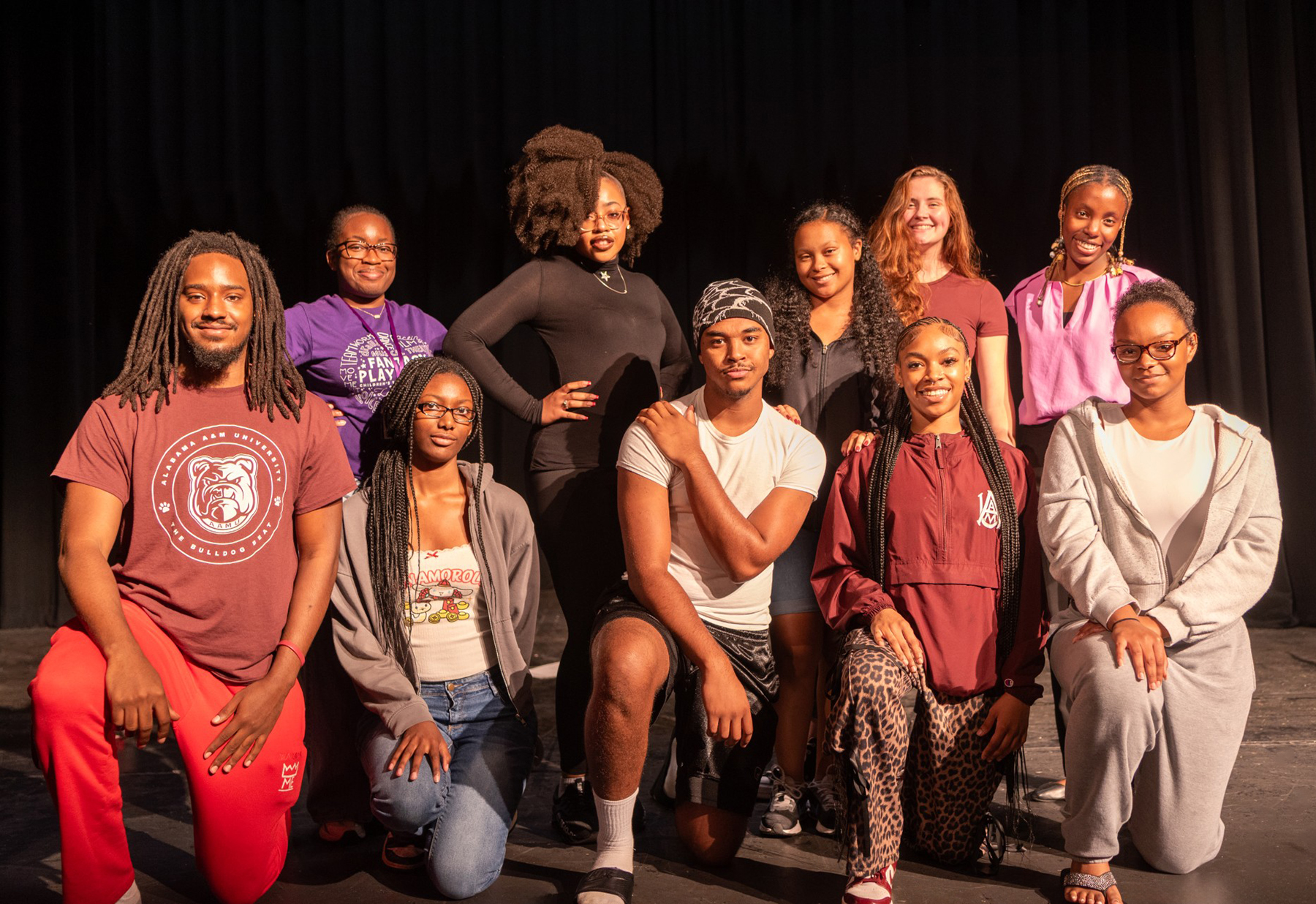 Back row, from left, are Jayla Tillman, Anijah Gilbert, Shyla Wade, Helen Moyer and Chizitelu Justin. Front row, from left, are Daniel Ware, Cailyn Alexander, Elijha Cooper, Rickayla Whitelow and Maddison Qualls.