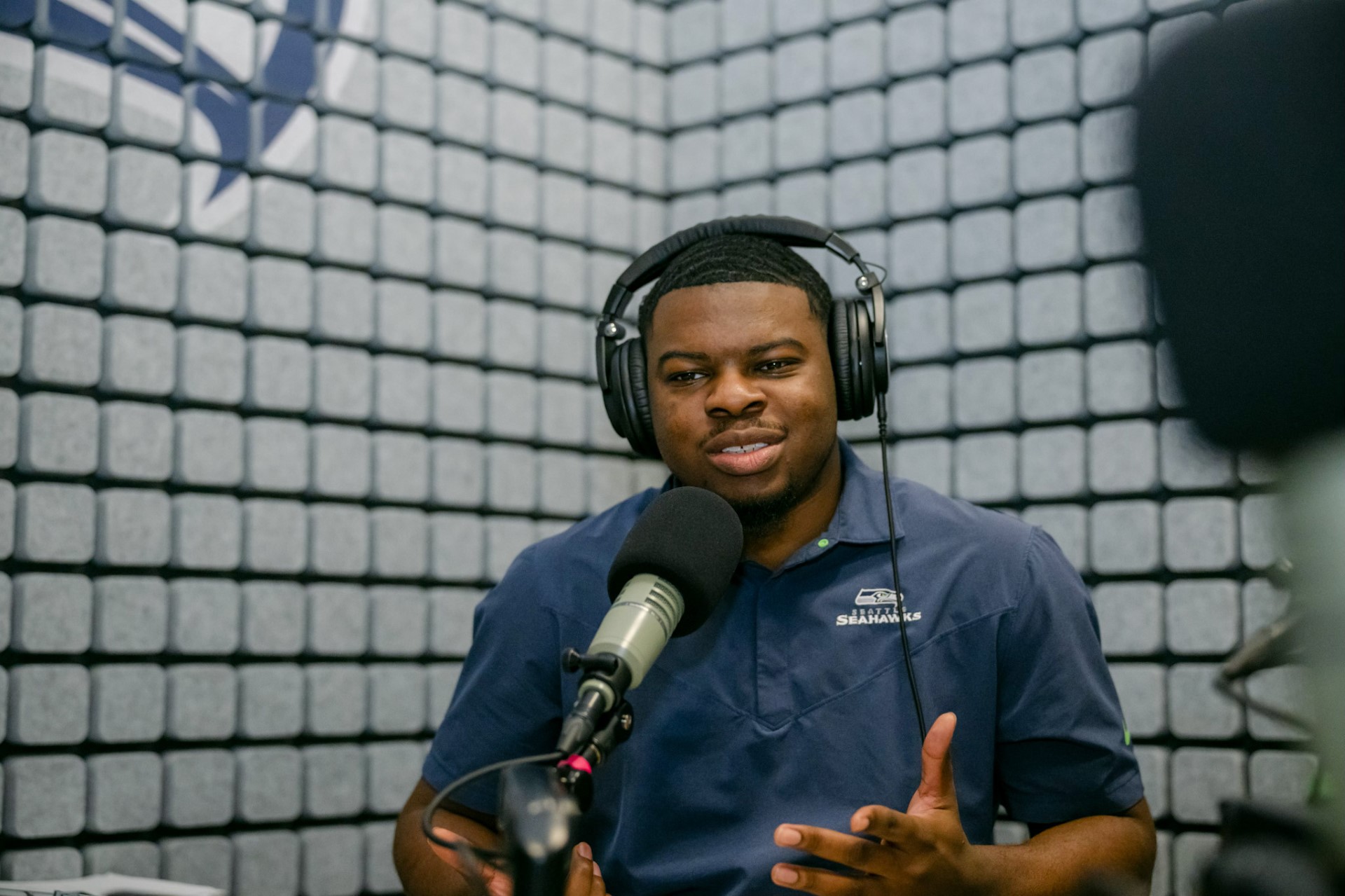 Seattle Seahawks Broadcast Intern Chancy Sanders