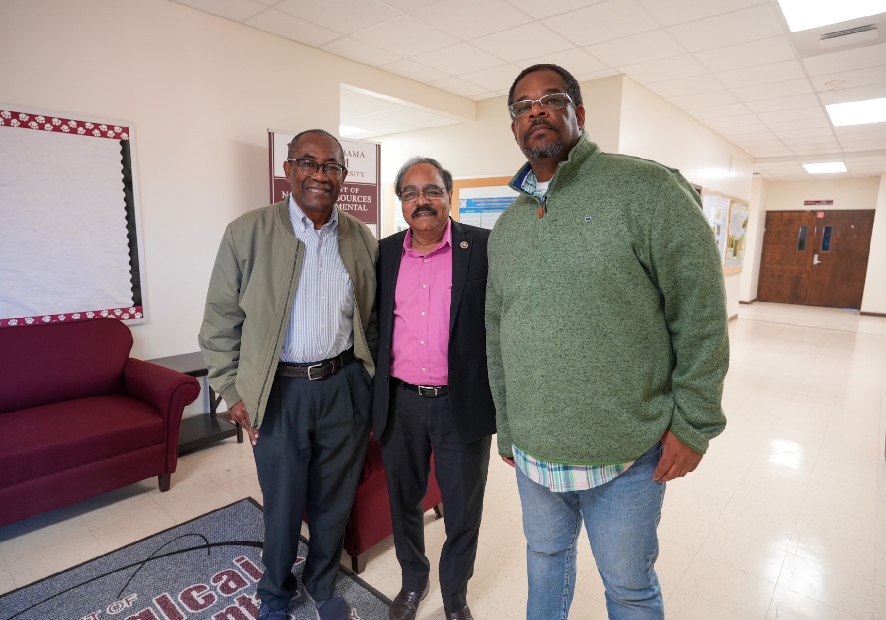 Dr. Colmore Christian, Dr. Srinivasa Rao Mentreddy, Dr. Dedrick Davis