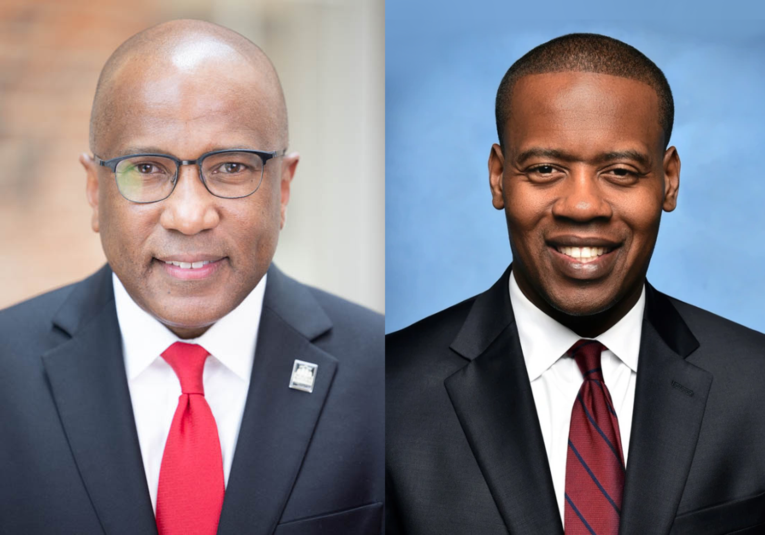 Dr. Harry L. Williams and Rep. Anthony Daniels