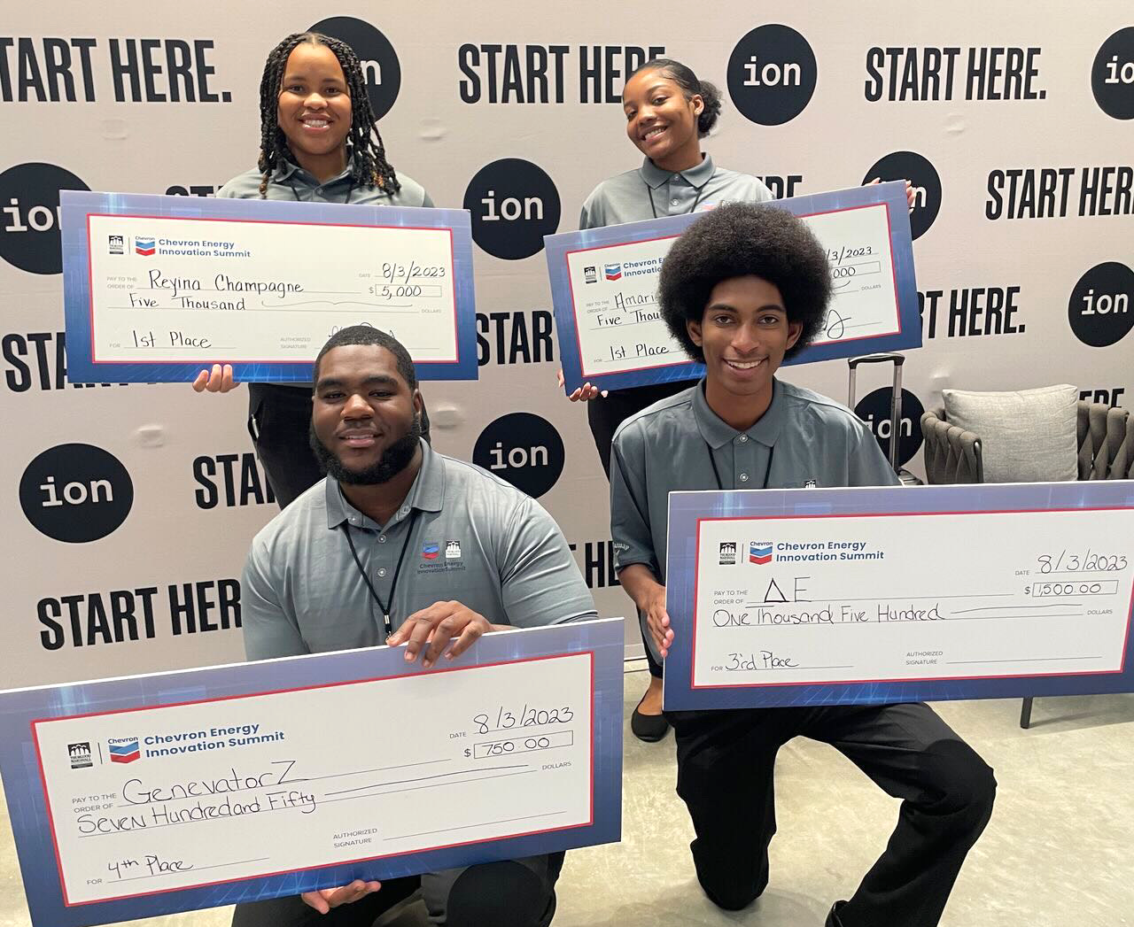 Students win Chevron Energy Innovation Summit Prizes
