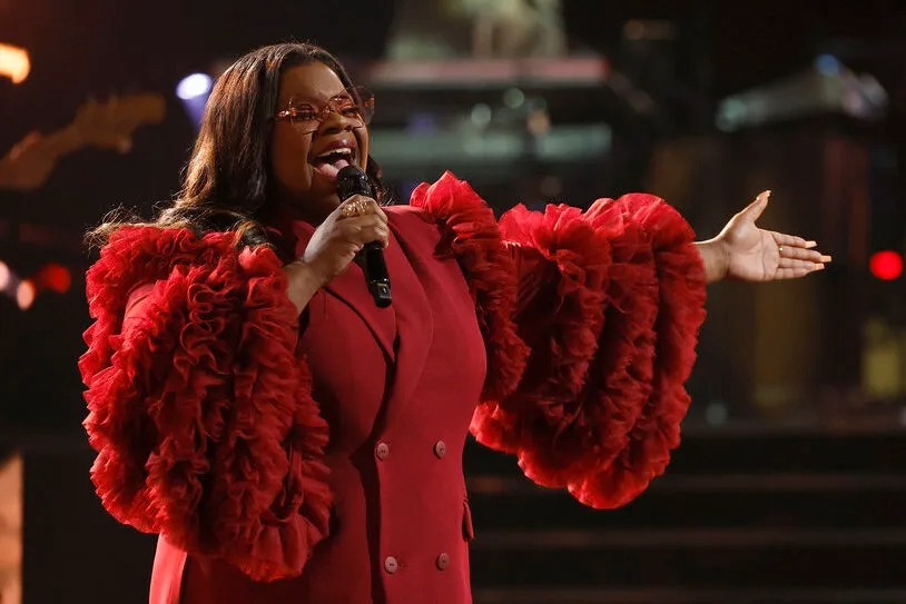 AAMU alumna Jazz McKenzie performs during Season 28 Finale of NBC's "The Voice"