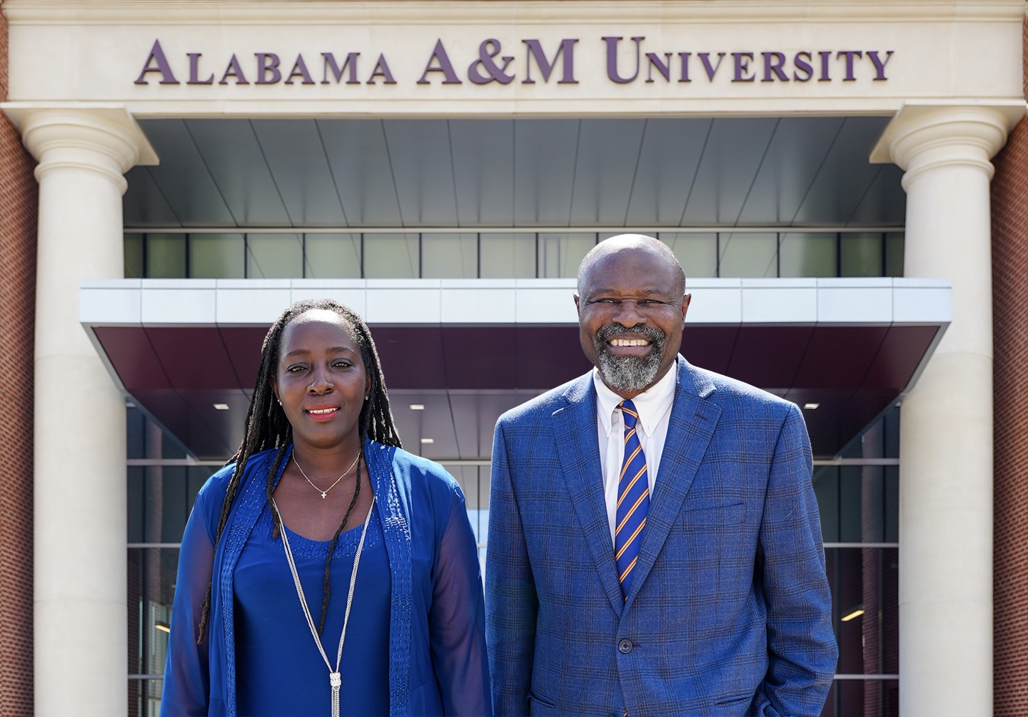 Dr. Marie Chantal Mutimawurugo and Dr. Zachary Senwo