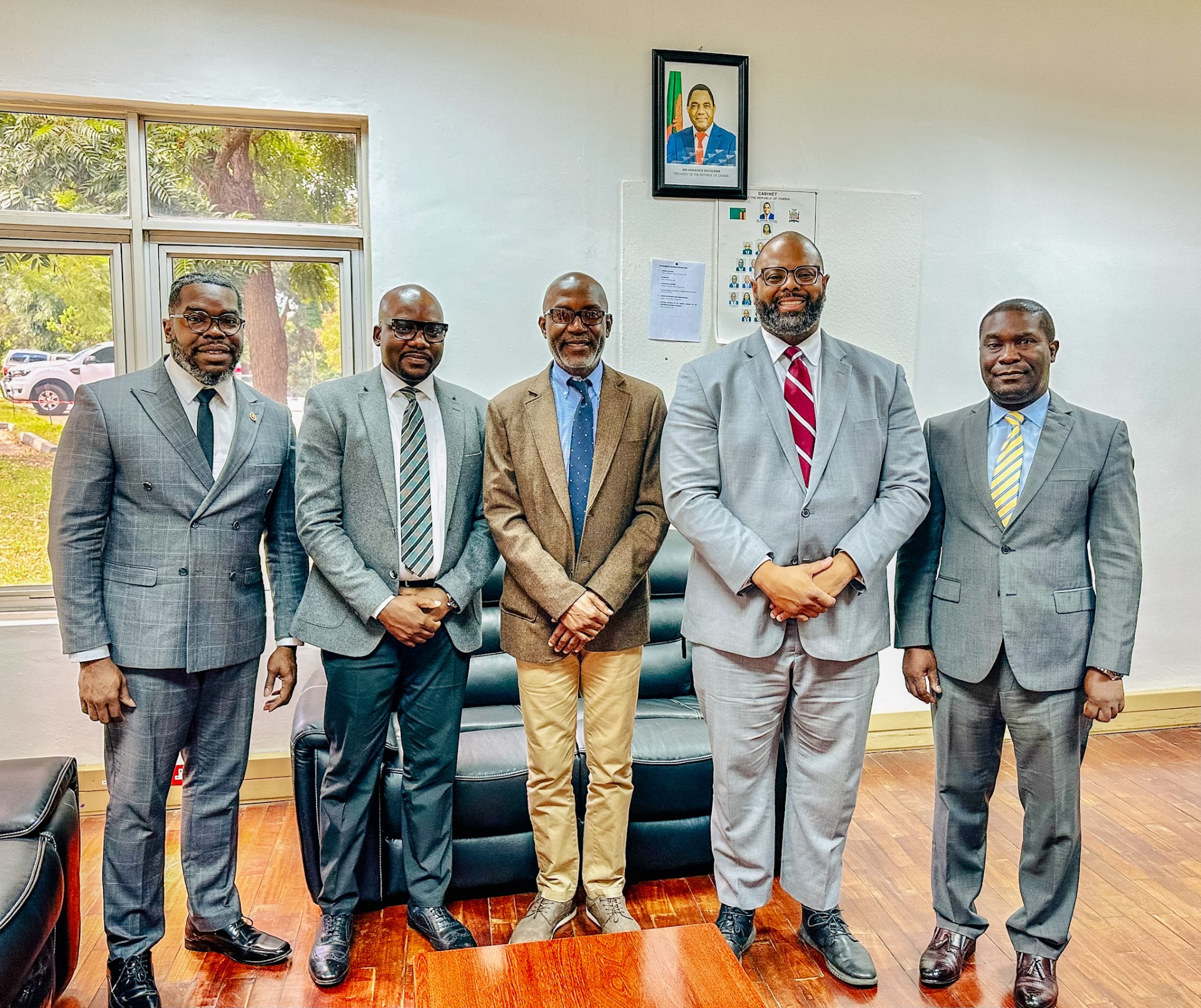 AAMU Faculty Visit the National Assembly if Zambia