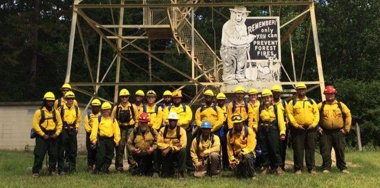AAMU FireDawgs group photo
