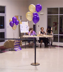 Agribition Center foyer with event in progress