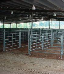 Agribition Center stalls