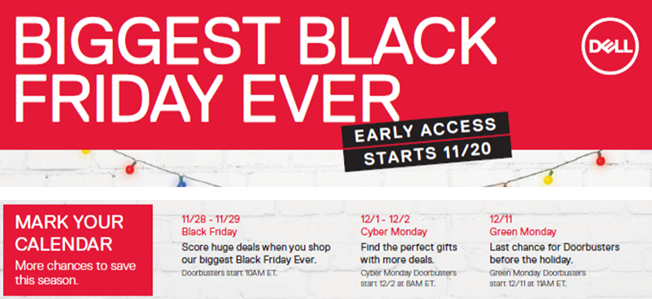 Cyber Week Doorbusters