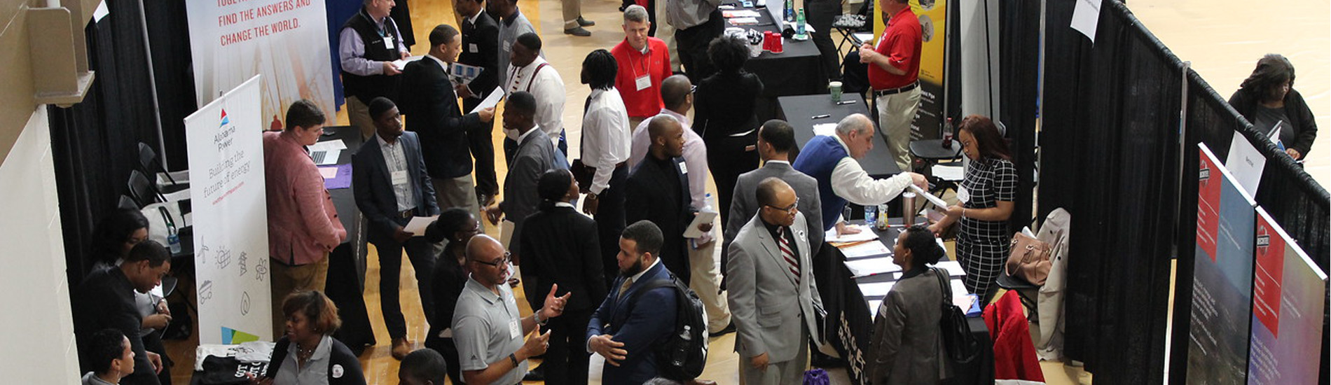 Scene from Career Fair