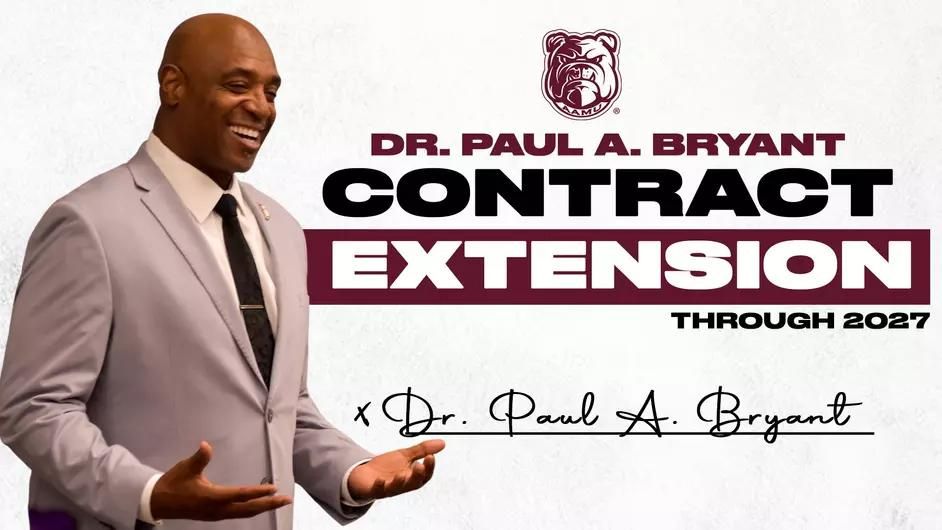 Graphic with Dr. Paul A. Bryant Photo
