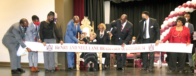 Bradford Auditorium Ribbon Cutting