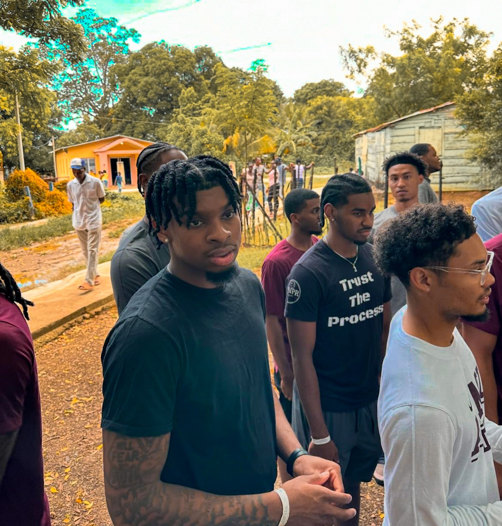 Bulldogs Visit Dominican Republic Sugar Cane Village in 