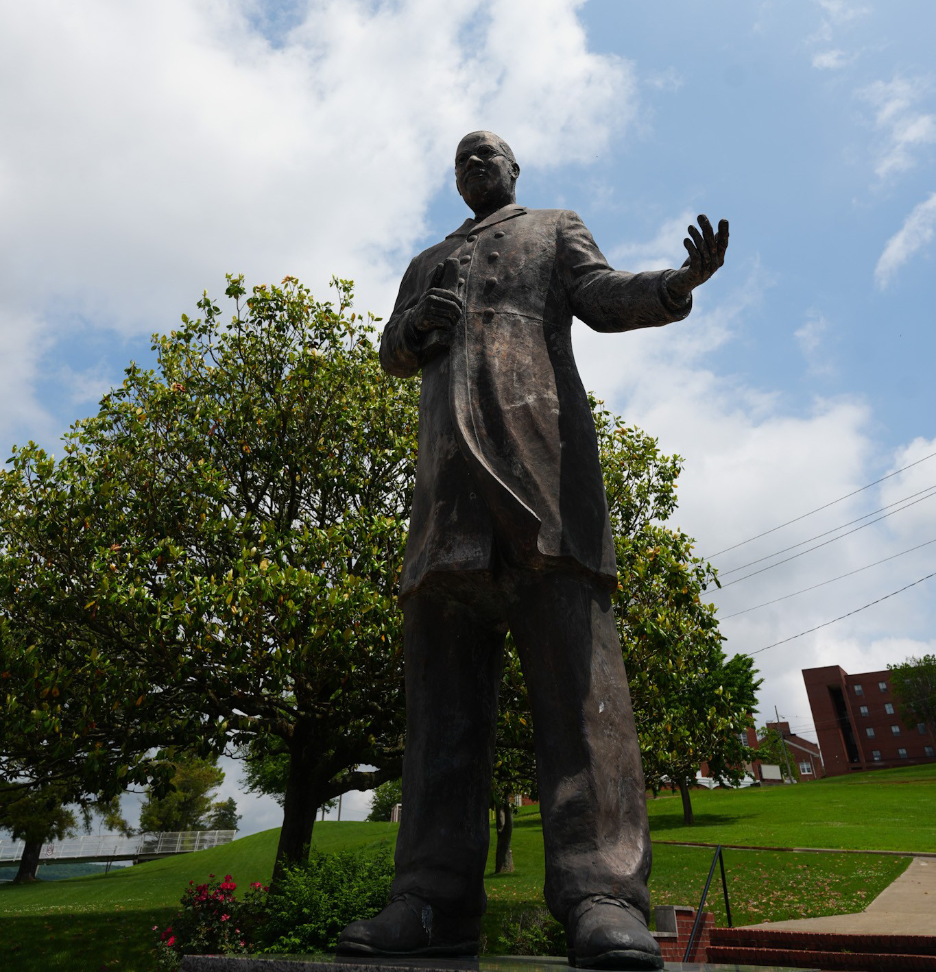 Councill Statue on Council Memorial Plaza