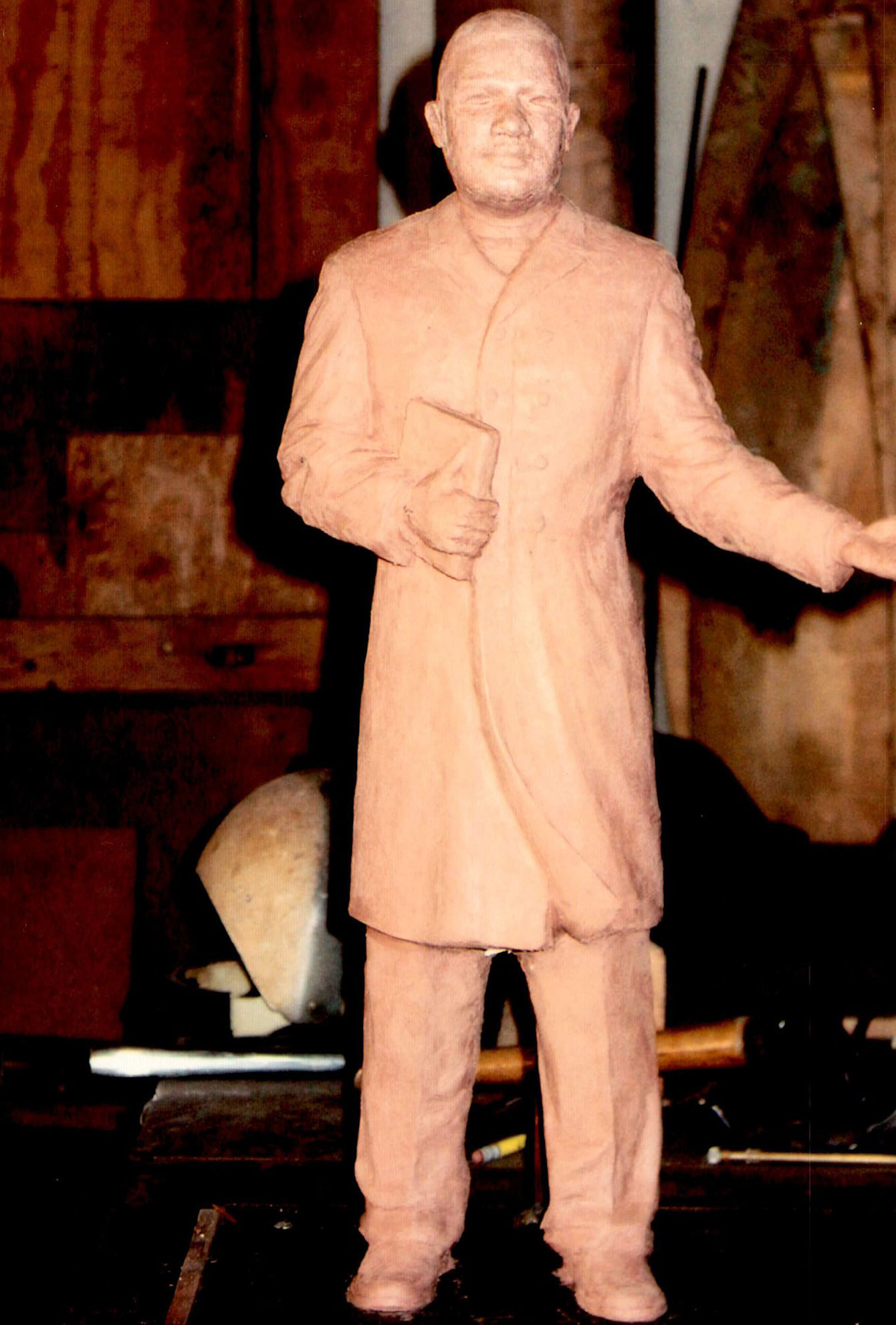 Sculpted Councill Statue