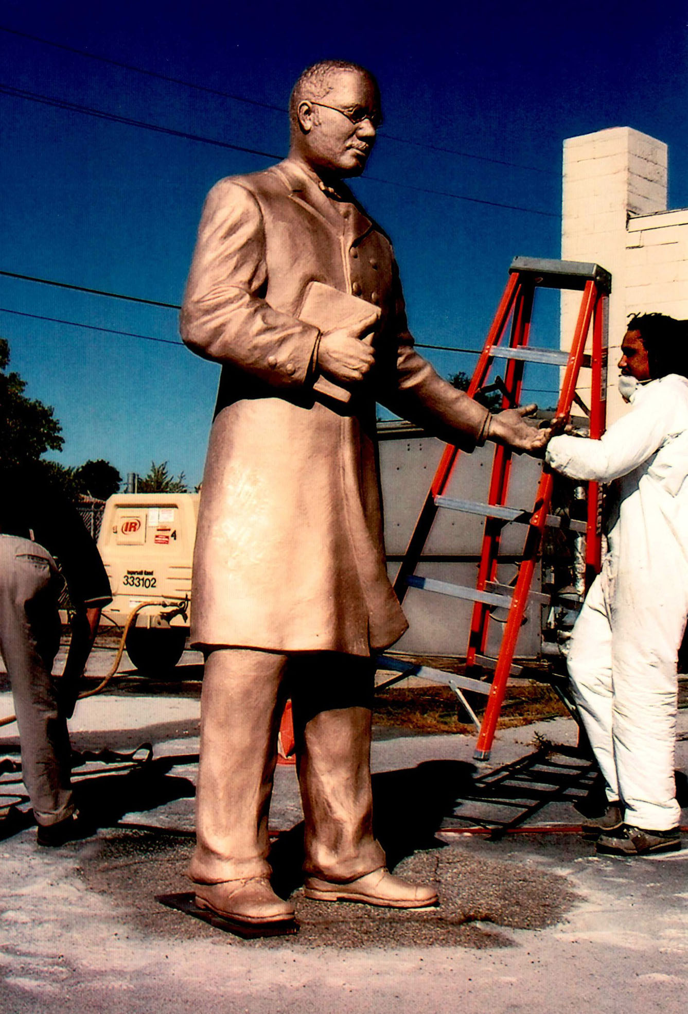 Councill Statue at Sincerus Bronze Art Center in Indianapolis