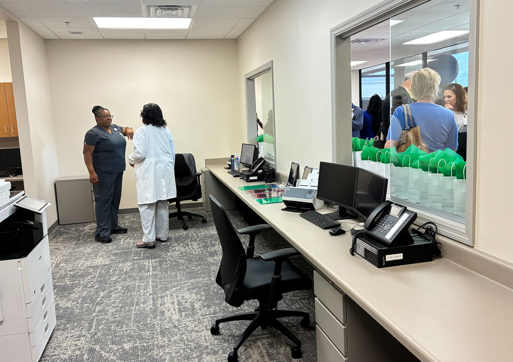 Physician Care North Huntsville Patient Reception Area