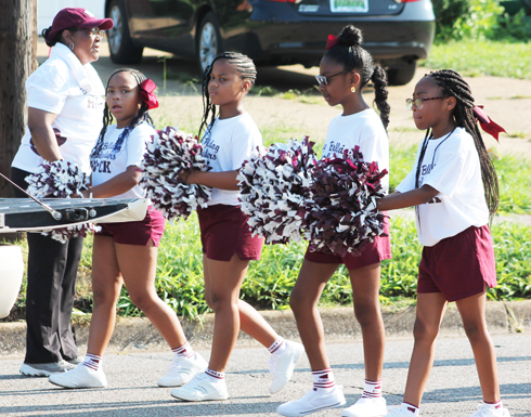 Baby Bulldog Cheerleaders