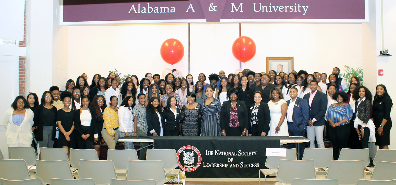 NSLS induction ceremony at AAMU