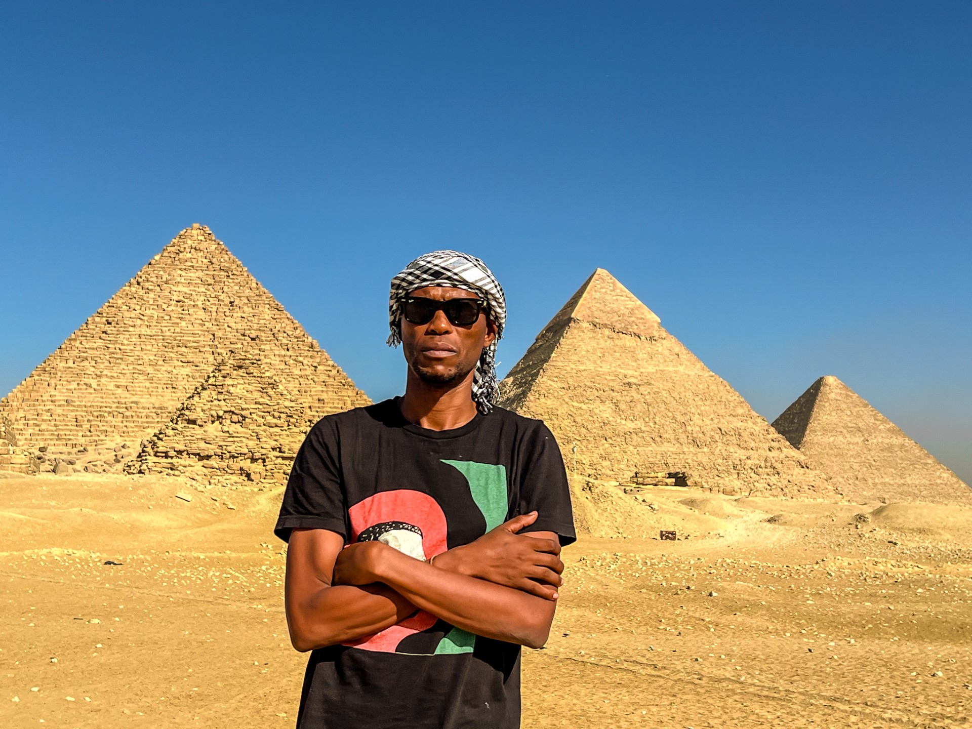 Mosito Ramaili in Egypt