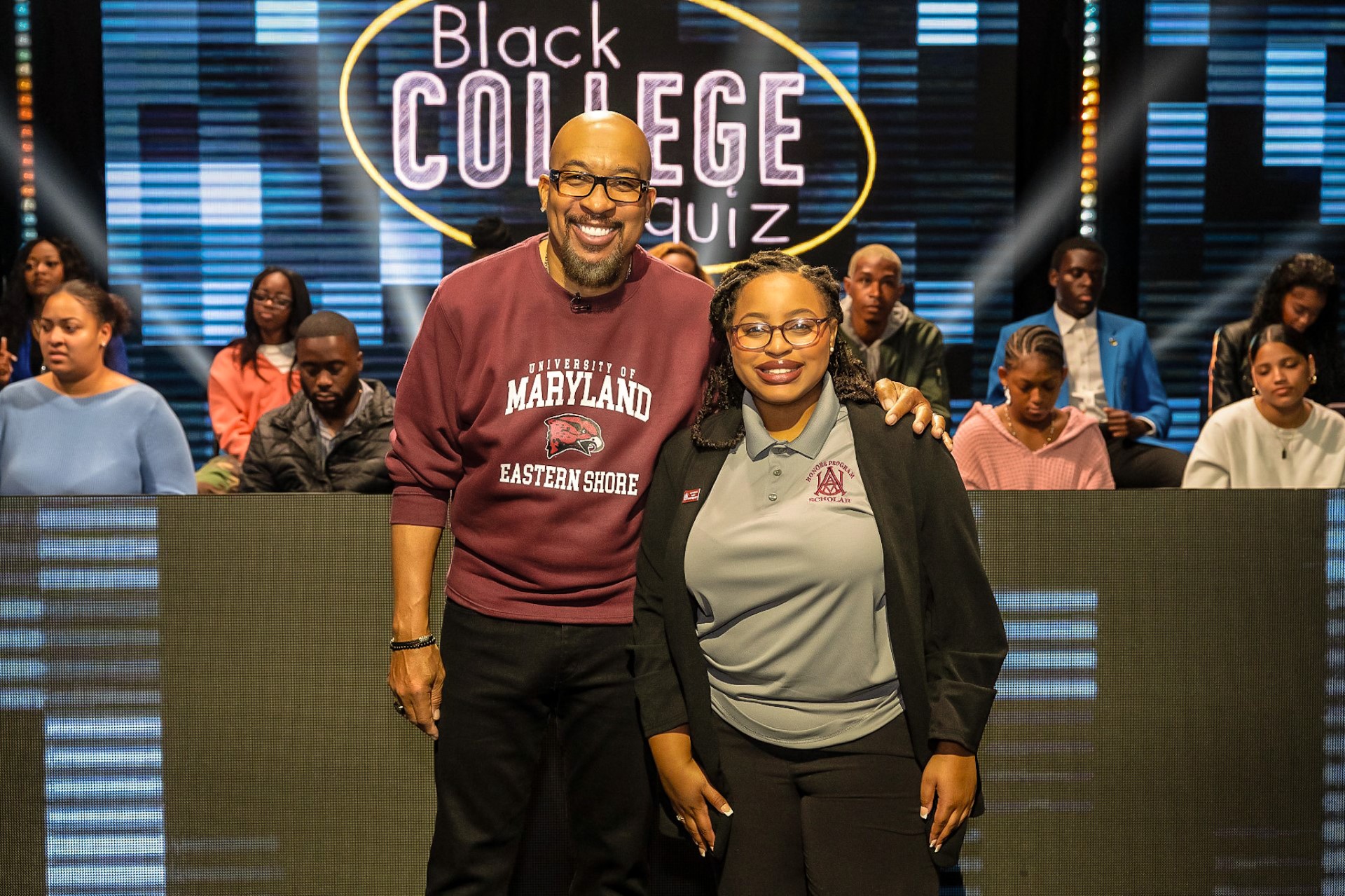 AAMU junior Jamya Cathey and "Nephew Tommy"