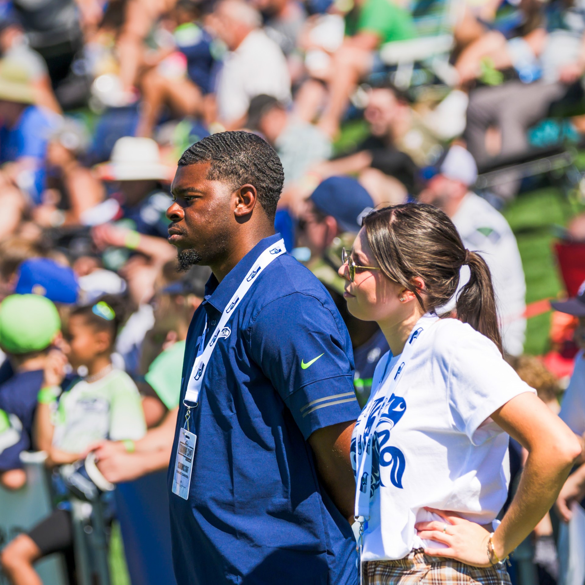 Chauncey Sanders at Lumen Field