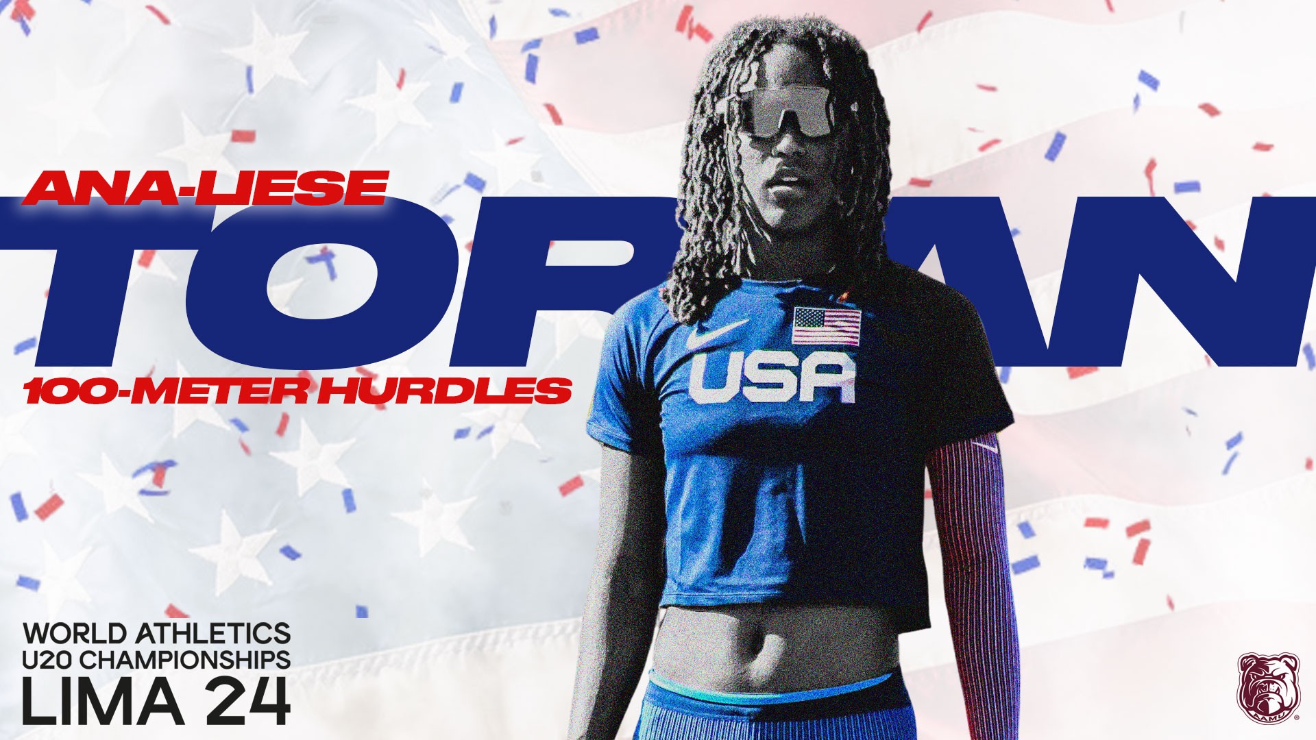 Graphic with photo of Ana-Liese Torian
