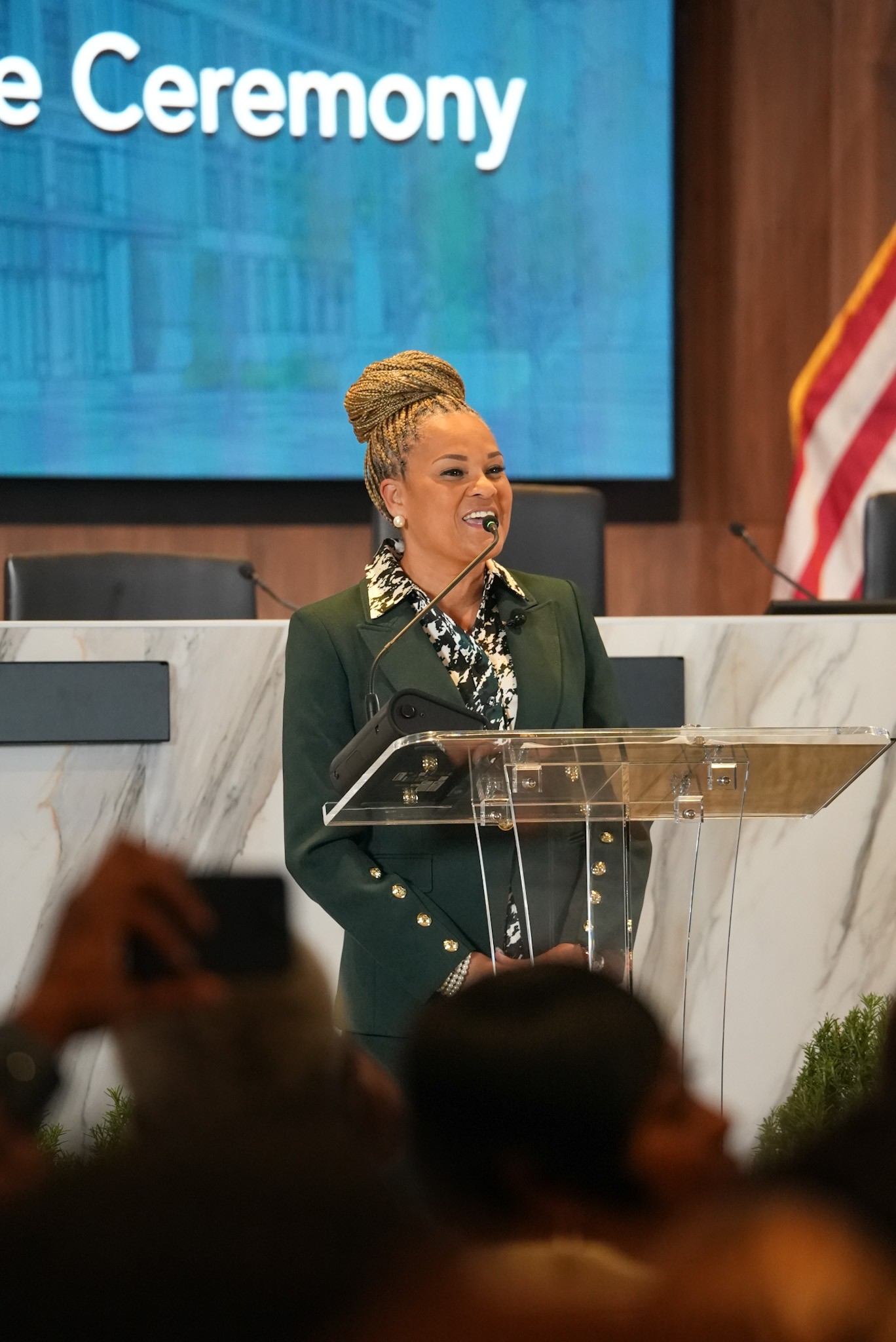 Watkins Speaks After Taking the Oath of Office