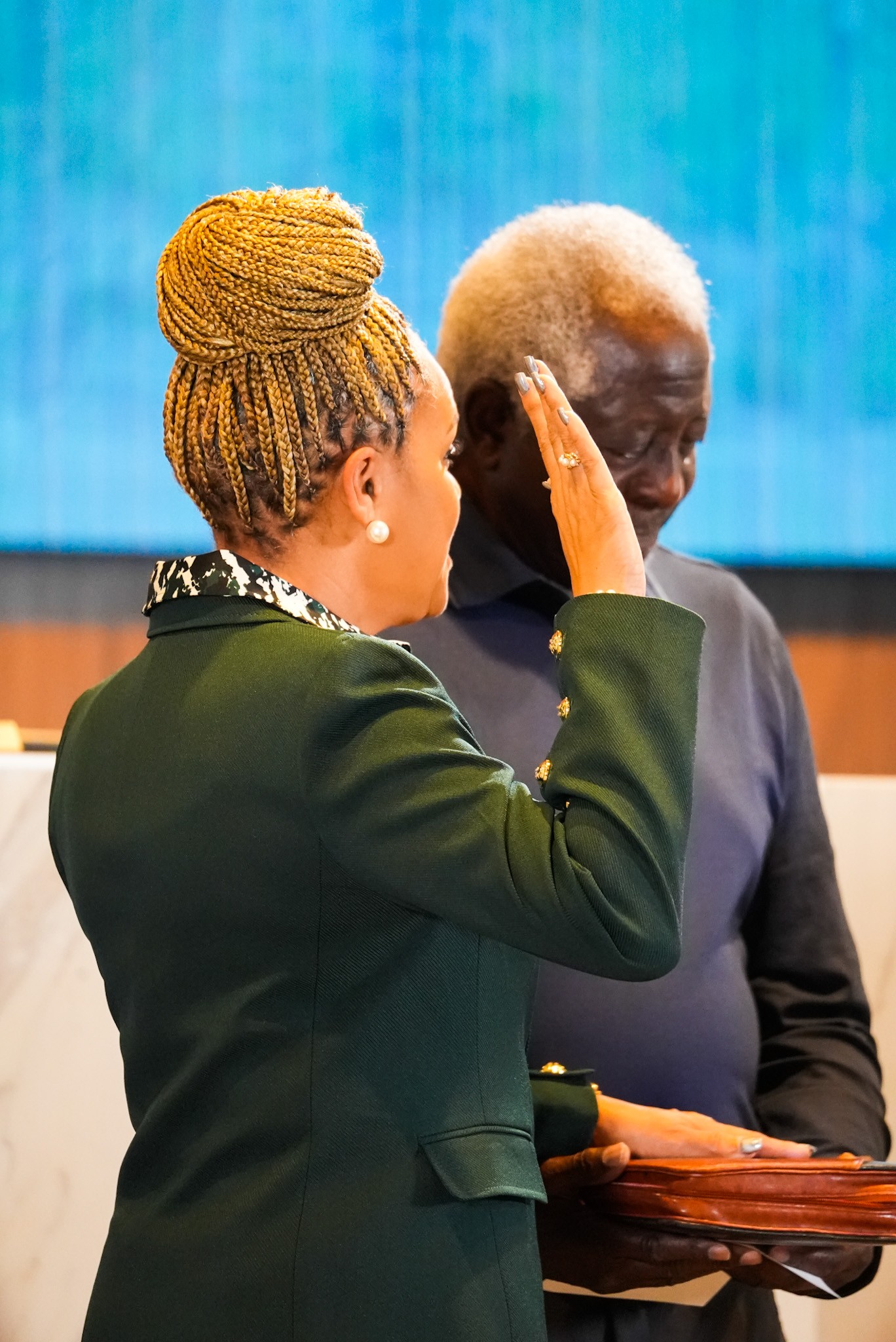 Watkins Takes the Oath of Office