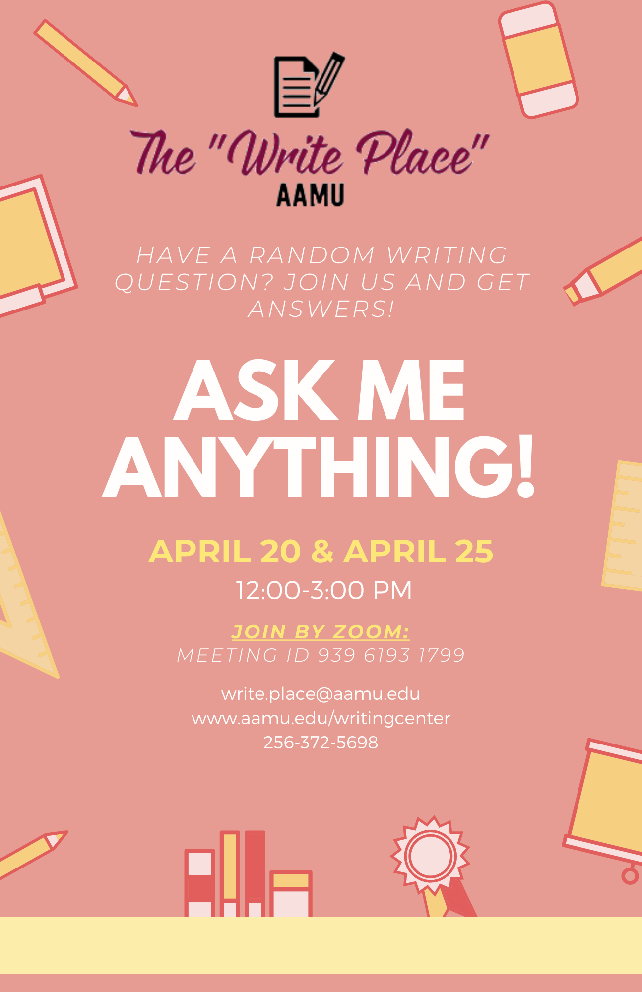 Ask Me Anything--Write Place Virtual Drop-In