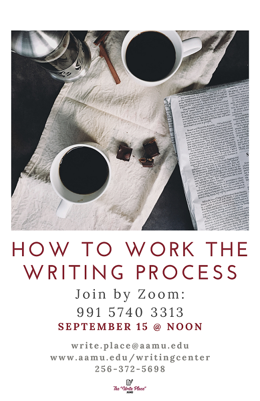 Writing Process Flyer