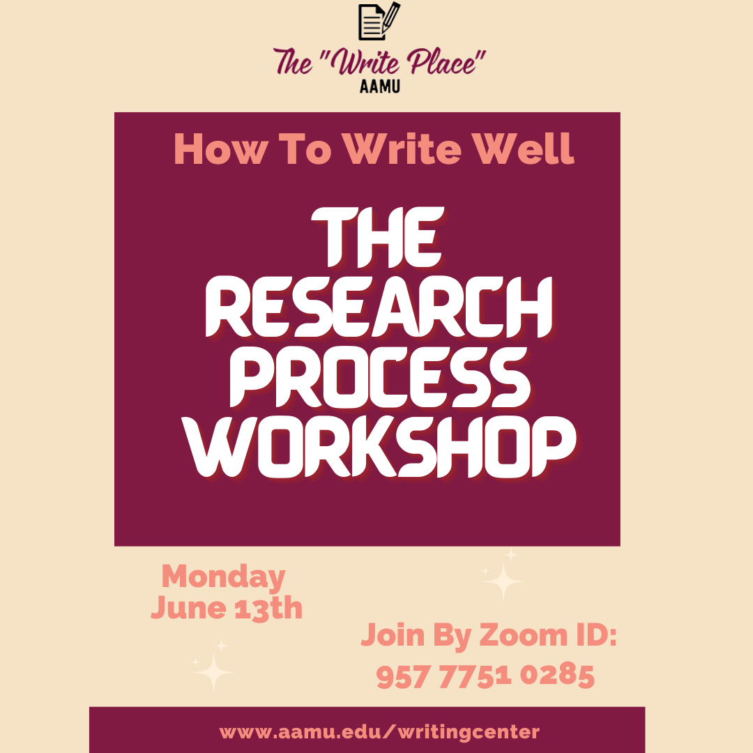 Research Process flyer