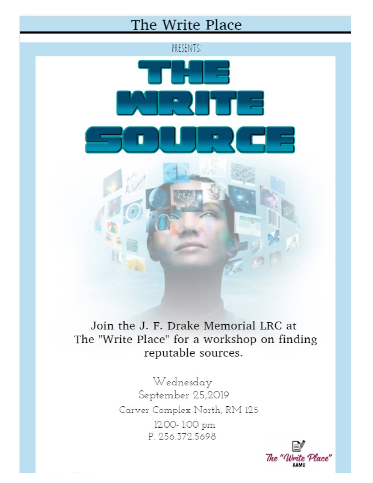 The Write Source flyer