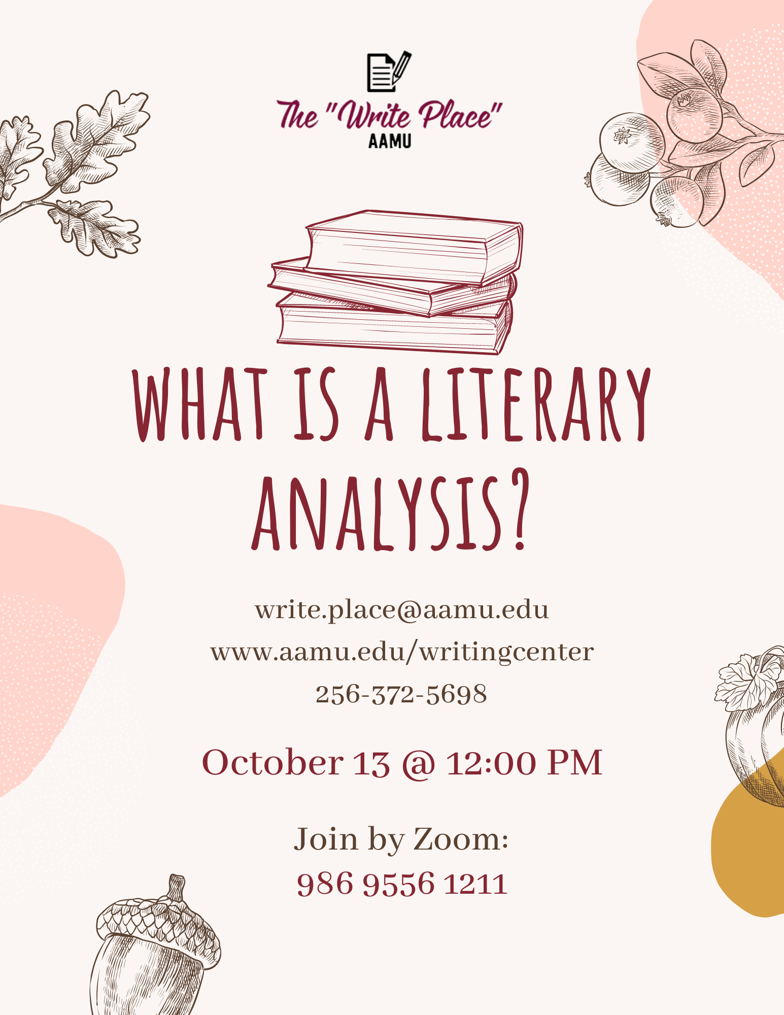 How to Write Literary Analysis - AAMU Calendar