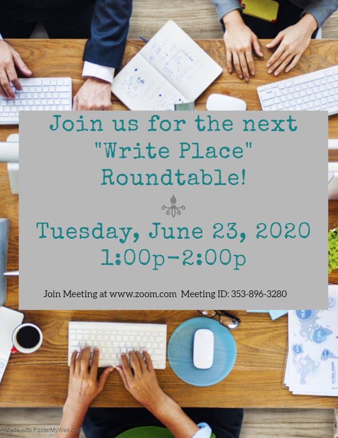 Join Us For A Writers Round Table, Writers Round Table