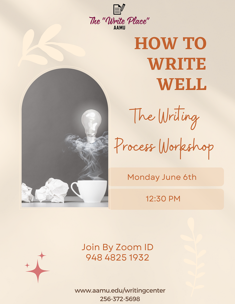 Writing Process Workshop 2022