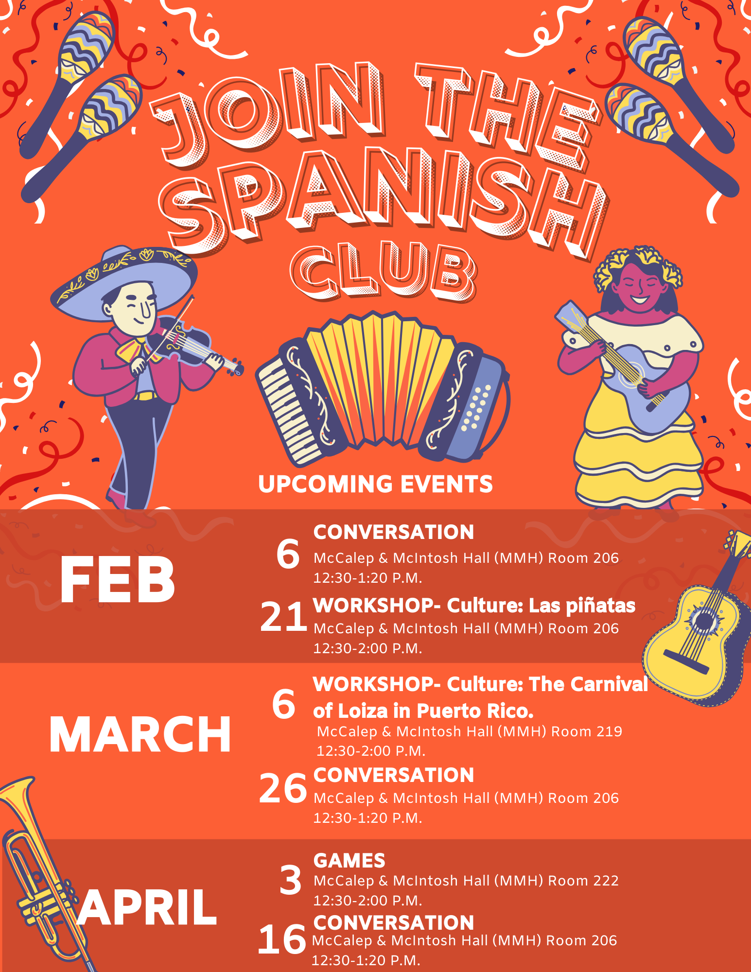 Spanish Club Flyer