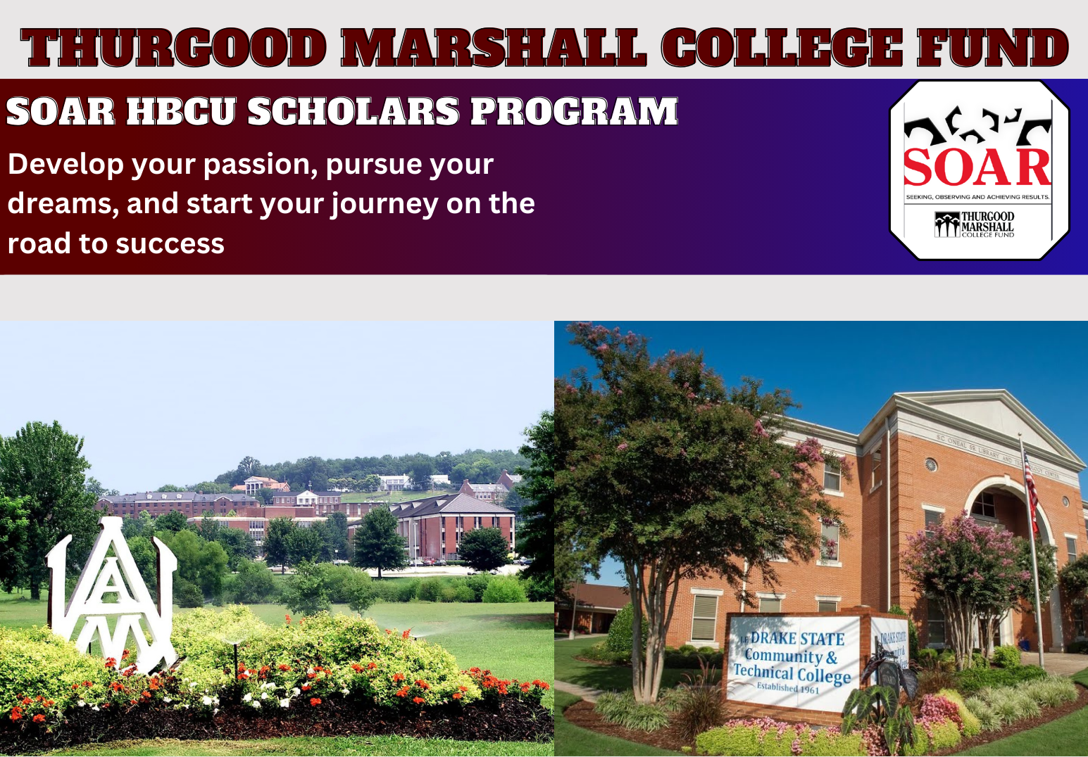 The TMCF HBCU and HBCC Scholars Program at Alabama A&M University